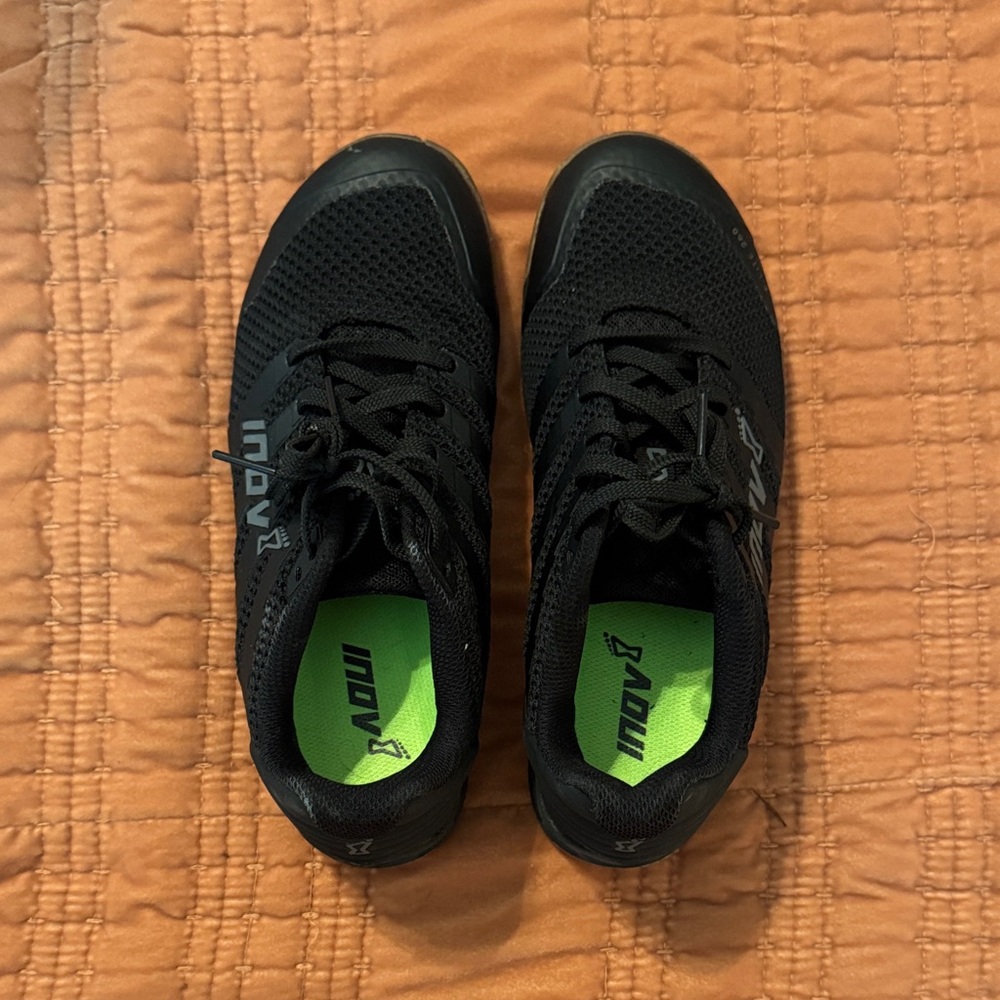 Inov-8 Black Knit Athletic Trainers